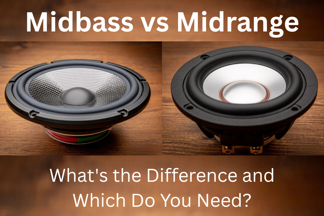 Midbass vs Midrange: What's the Difference and Which Do You Need?