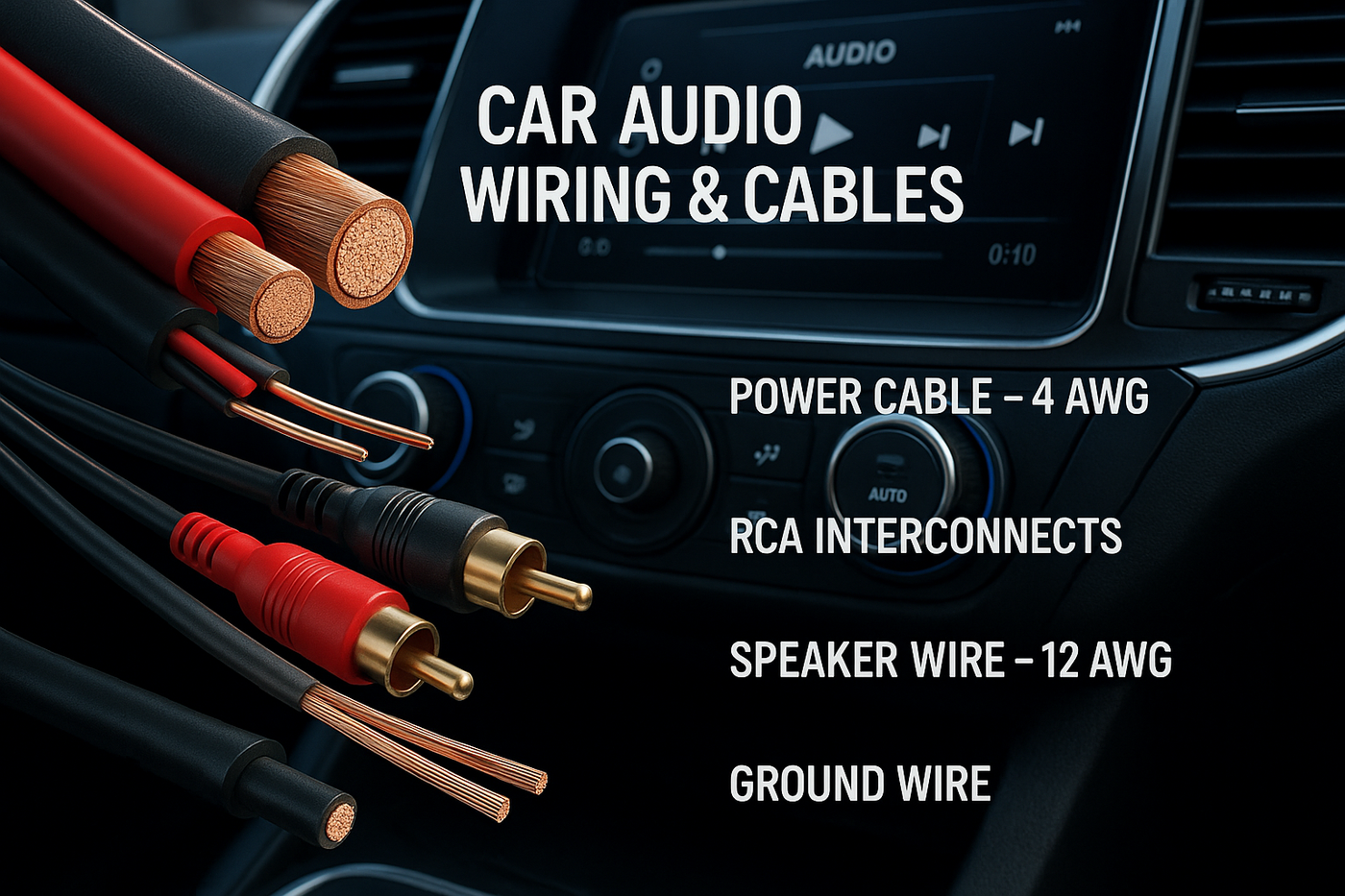 Choosing the Right Wiring and Cables for Your Car Audio Setup
