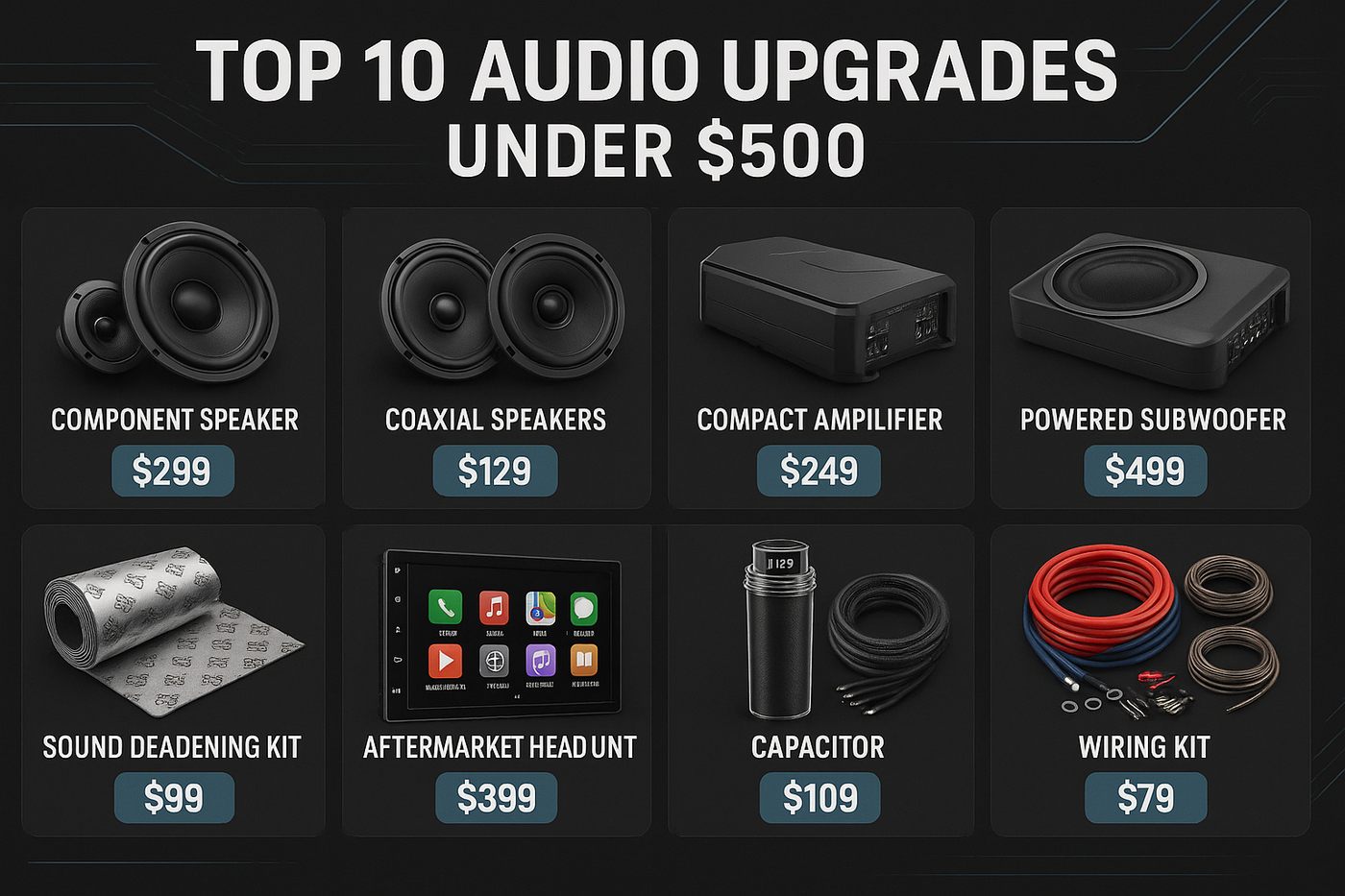 Top 10 Audio Upgrades Under $500 That Actually Make a Difference
