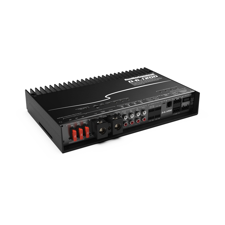 Audio Control D-6.1200 High-power 6 Channel DSP Matrix Amplifier with Accubass