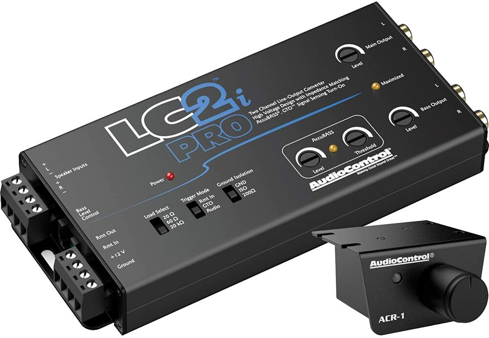 AudioControl LC2i PRO 2-Channel Line Output Converter with ACR-1