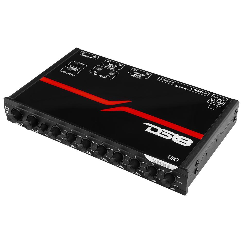 DS18 EQX7 7-Band Equalizer – High Volt, Auto Turn-On – Elite Auto Gear