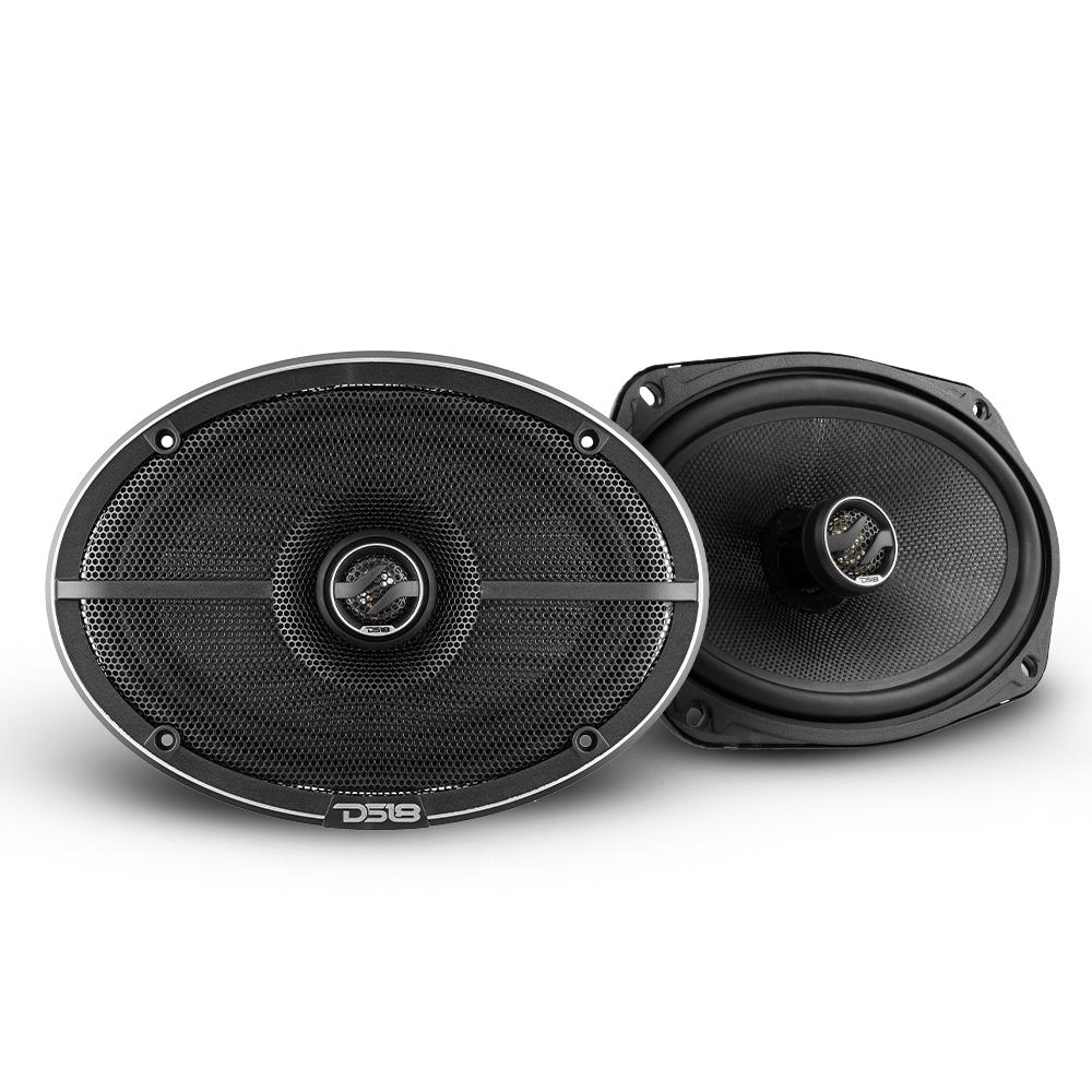 DS18 DS-ZXI-694 ELITE 6x9 Inch 2-Way Coaxial Speakers with Kevlar