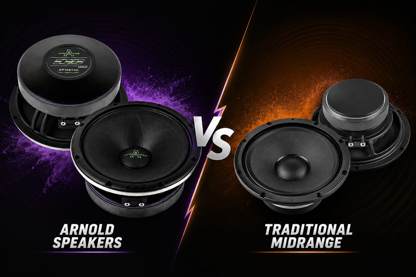 Arnold Speakers vs Traditional Midrange