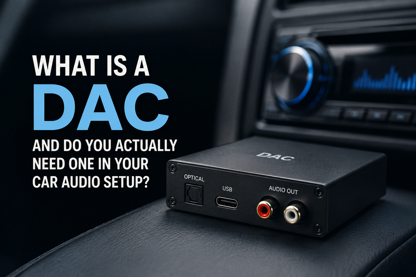 DAC in car audio