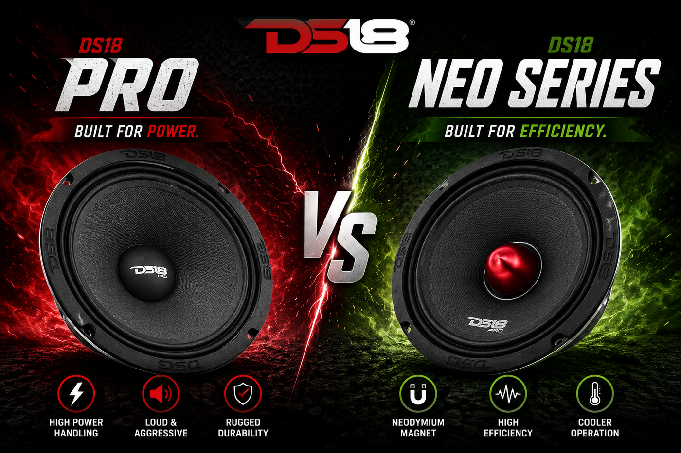 DS18 Pro vs Neo Series