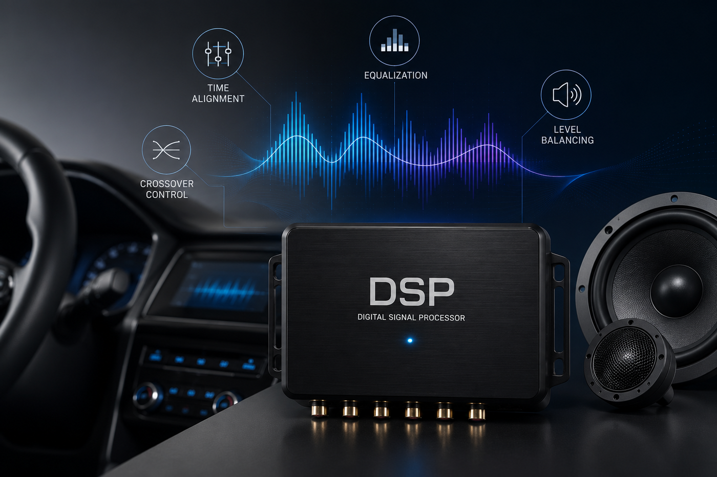 Digital Signal Processors in Enhancing Car Audio Quality