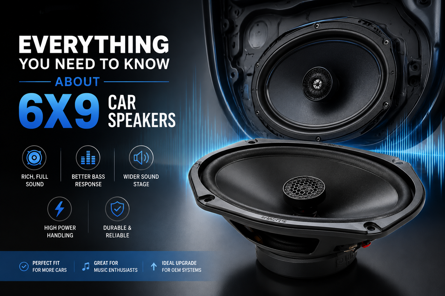 Everything You Need to Know About 6x9 Car Speakers