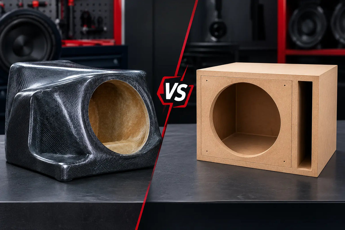 Fiberglass vs MDF Subwoofer Enclosures
