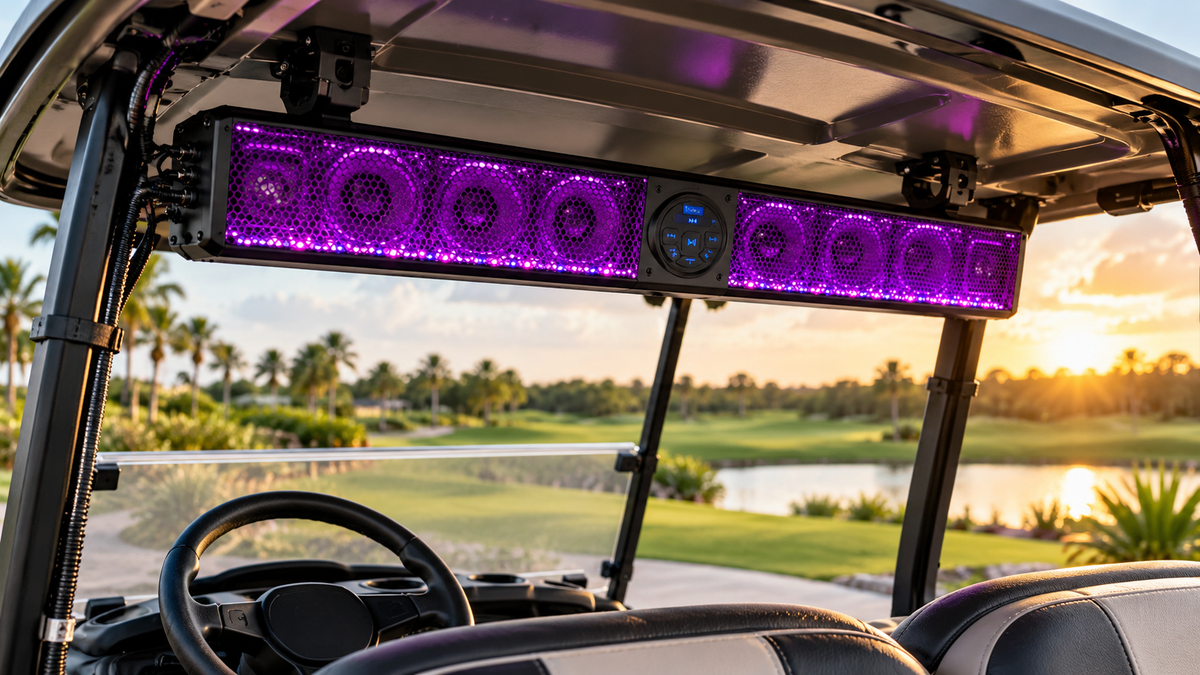 Golf Cart Sound Bar Setup Guide for Louder Rides