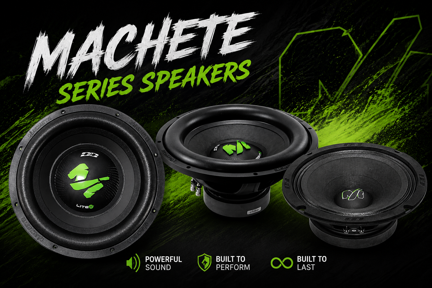 Machete Series Speakers