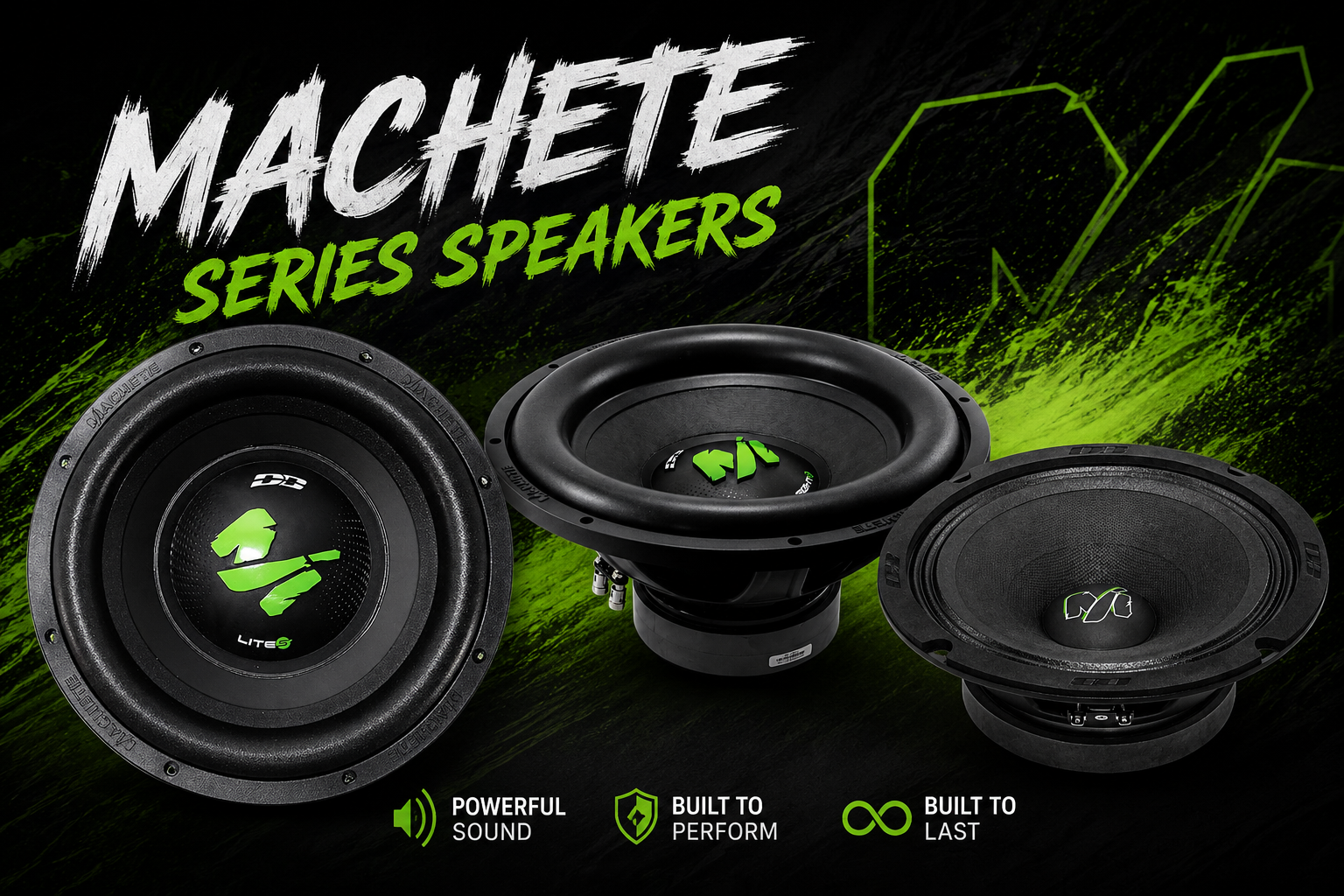 Machete Series Speakers