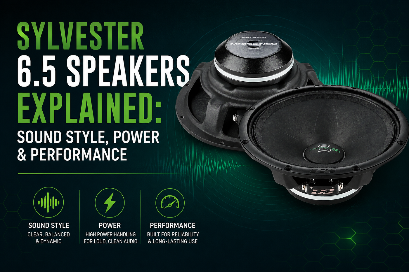 Sylvester 6.5 Speakers Explained Sound Style, Power & Performance