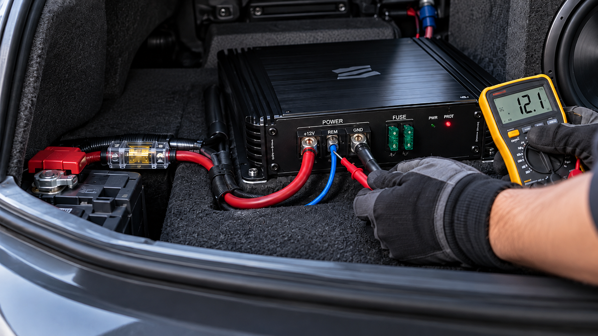 Car Amp Not Turning On