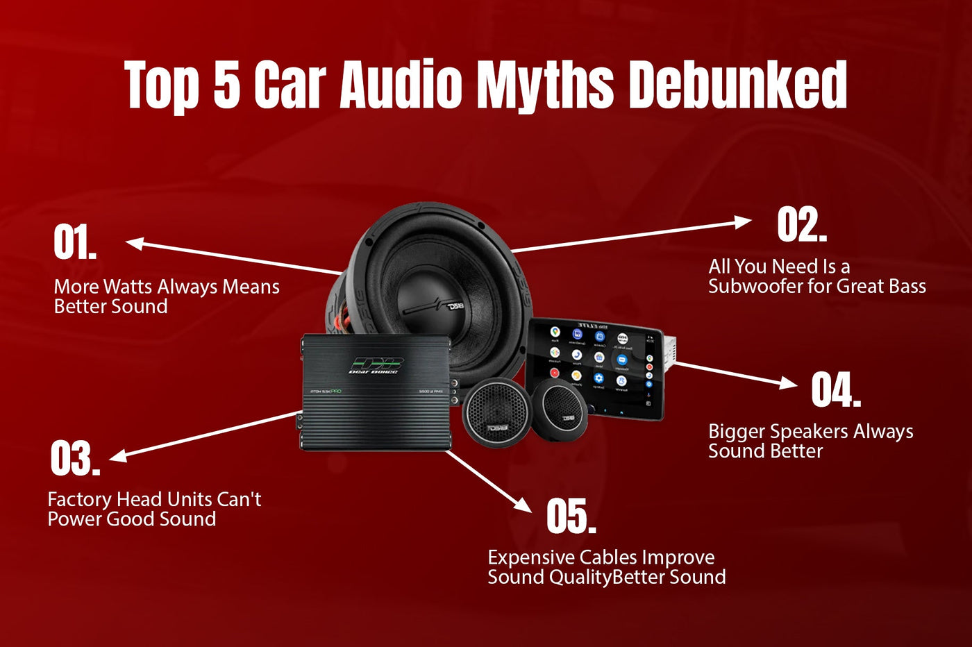 Top 5 Car Audio Myths Debunked