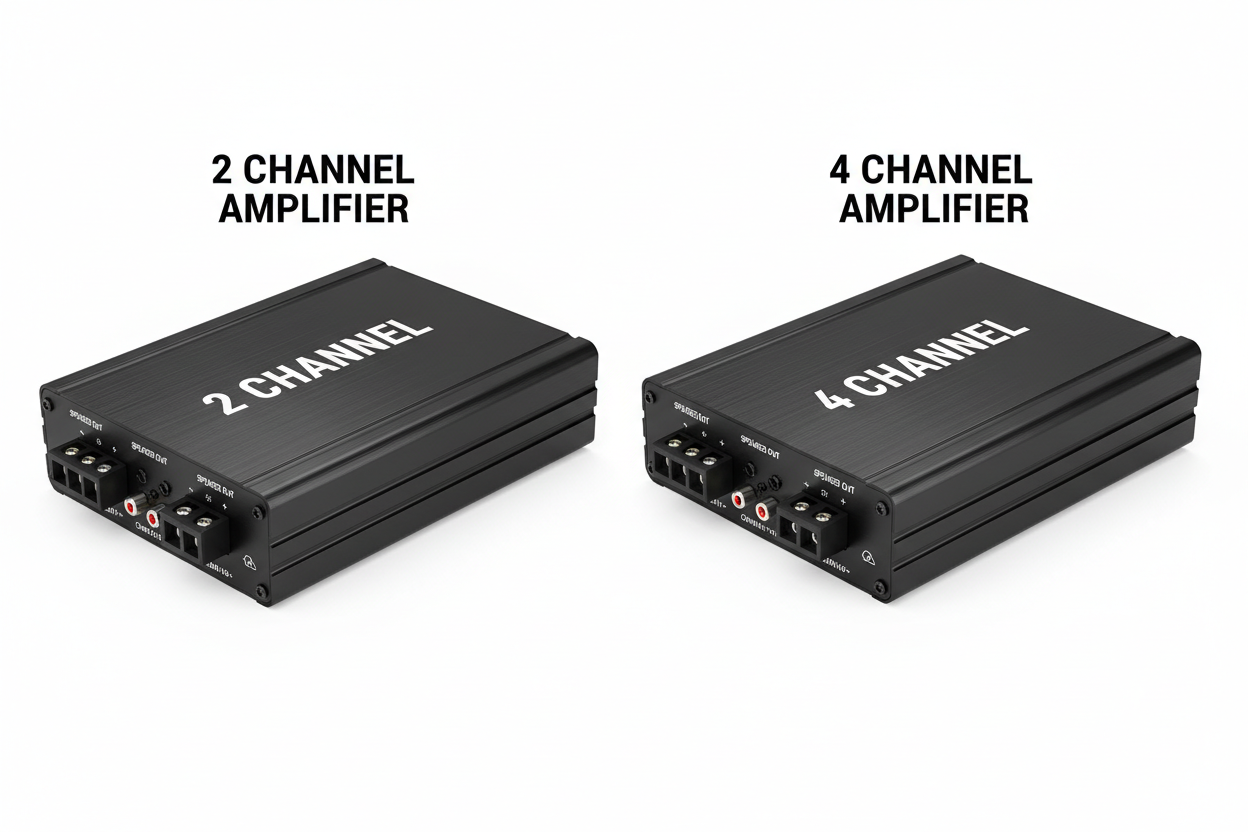 Choosing the Right Amplifier Channels for Your Car Setup
