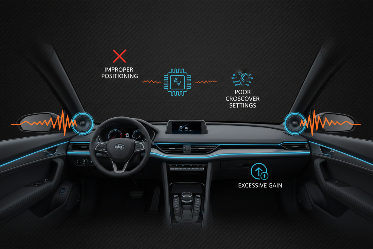 Common Reasons Tweeters Sound Too Harsh in Car Audio Systems