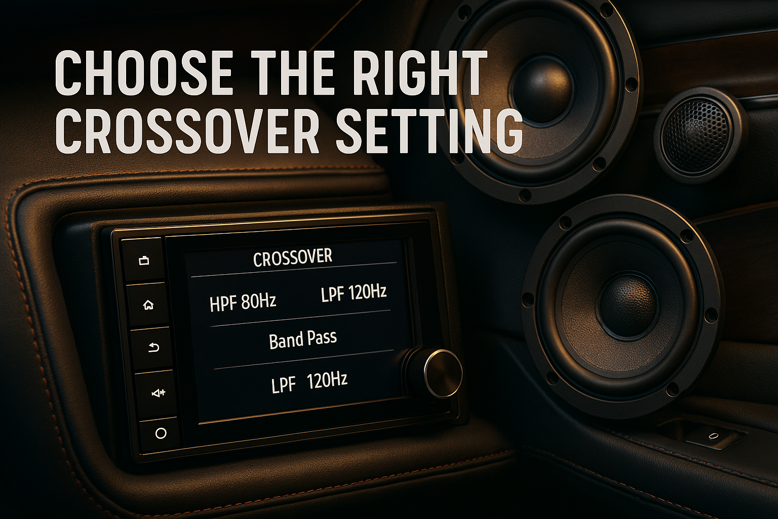 How to Choose the Right Crossover Settings for Your Setup?
