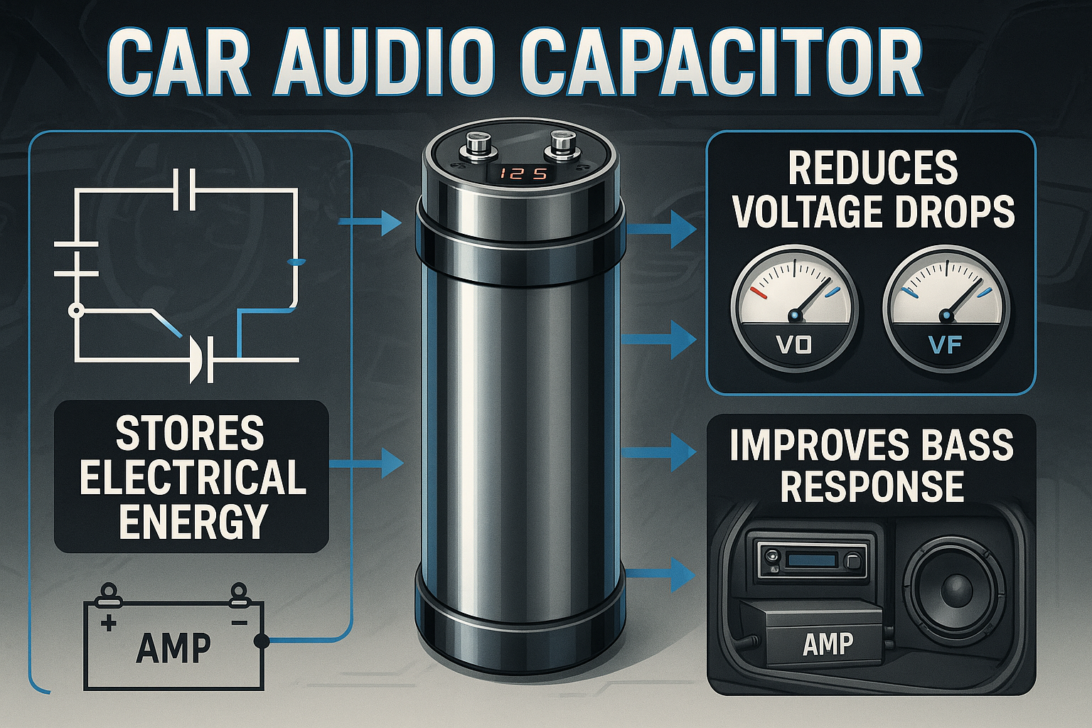 Everything You Need to Know About Car Audio Capacitors