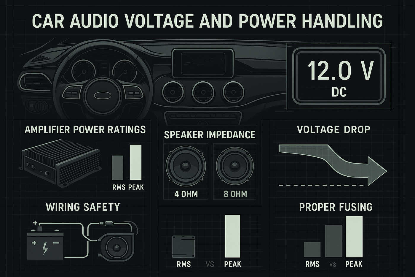 Beginner’s Guide to Car Audio Voltage and Power Handling