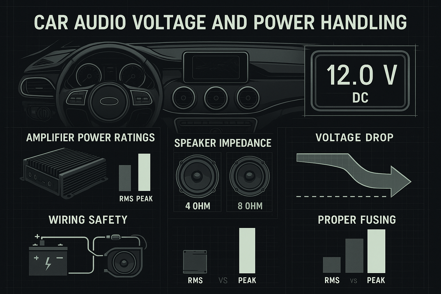 Beginner’s Guide to Car Audio Voltage and Power Handling