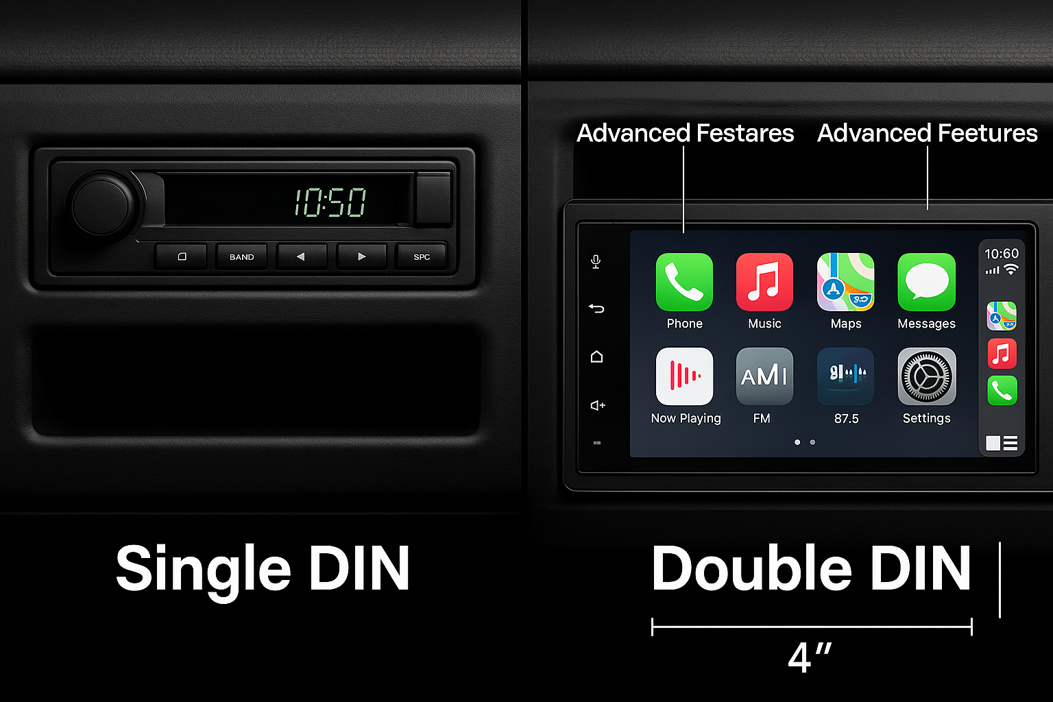 Single DIN vs Double DIN – Which One Fits Your Car?