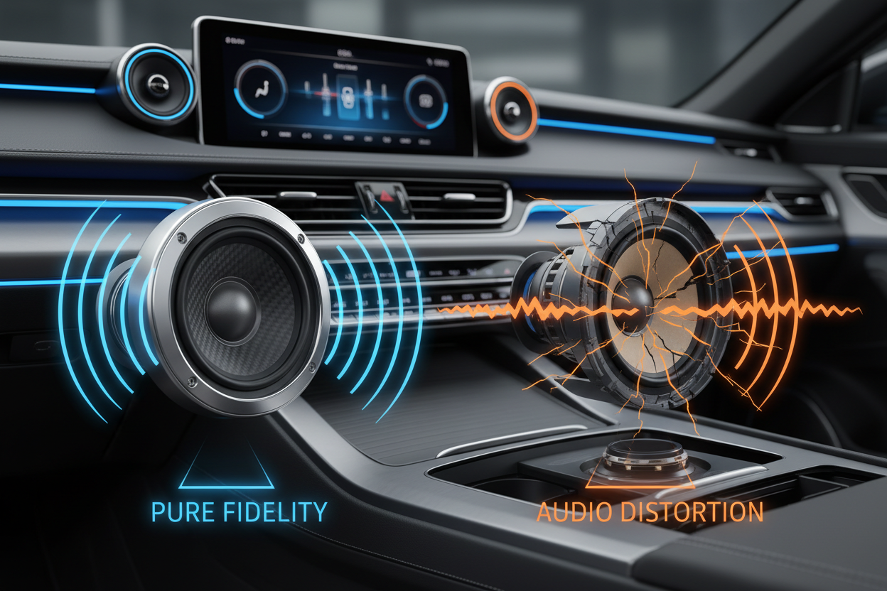 Why Your Car Speakers Sound Distorted & How to Fix It