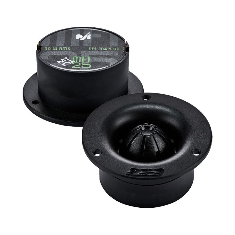 Deaf Bonce MFT-25 Machete Mini Tweeters (Pair) – 50W RMS 4-Ohm 1"