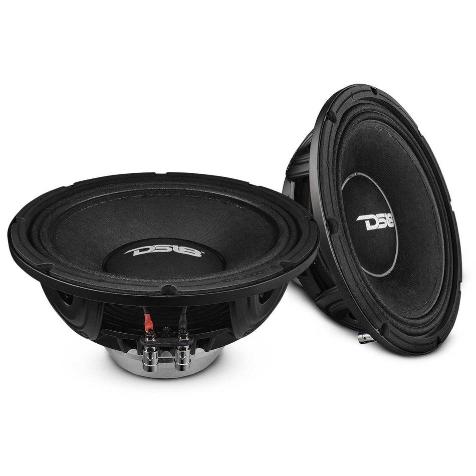 DS18 10XL1000N-8 XL 10" Mid-Range Loudspeaker 8-Ohm with Neodymium Magnet 500 Watts RMS