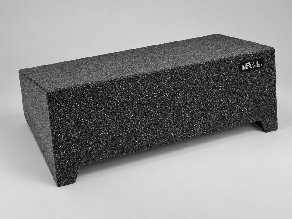 Audio Single 12" Sealed Universal Truck Downfire Subwoofer Box