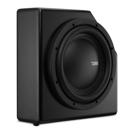 DS18 CA-X3BASS10LD/DB 10-inch under-seat subwoofer enclosure