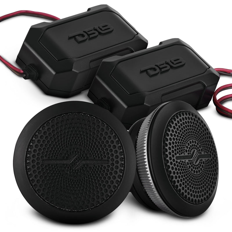 DS18 NVY-BULLET1/BK 2.5" Neodymium Bullet Tweeter | 100W RMS | 4-Ohm with Bass Blocker