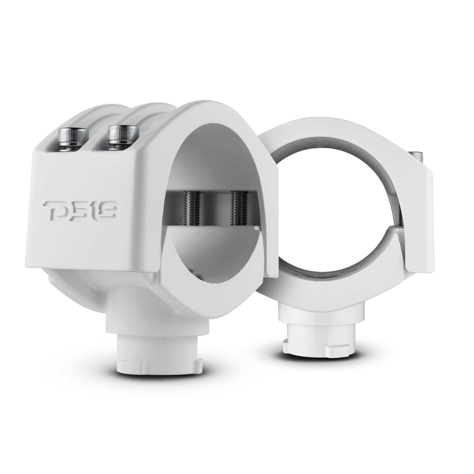 DS18 DS-CLPX2T3/WH 3 Inch 2.75x2.5 and 2.25 Inch Clamp and Clamp Adaptors for Towers White Single DS18