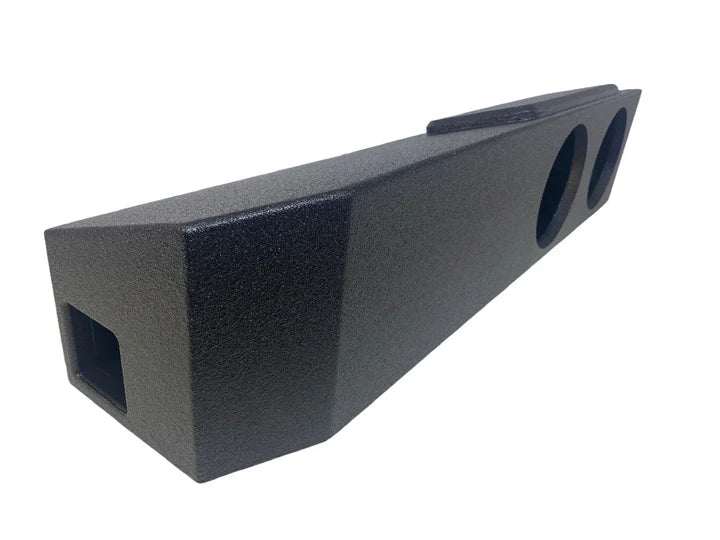 Elite Audio Enclosures | Jeep Gladiator 2018+ Dual 8" Ported -  USA Made Subwoofer Box with Bed Liner Spray Finish