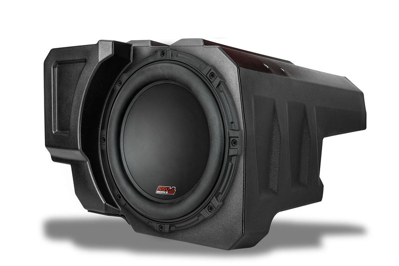 SSV Works 230-RZ5-BS10U 2020-2026 Polaris RZR Pro R, Pro S, Turbo R & Pro XP 4 Rear Seat 10" Subwoofer Enclosure