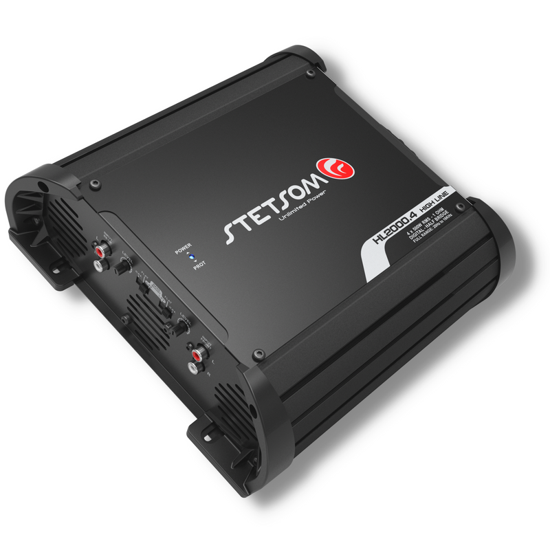 Stetsom HL2000.4 1-Ohm High Line Car Audio Amplifier 4-Channel 2000 Watts