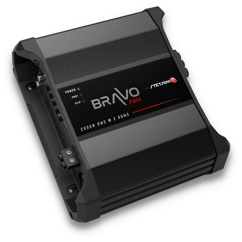 Stetsom STE-BRAVOFULL2K1 BRAVO FULL 2K Digital Full-Range Amplifier Mono 1 Channel Class D 2000 Watts RMS