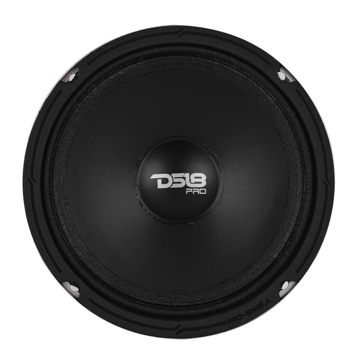 DS18 PRO-SM6.4 6.5" Shallow Water-Resistant Mid-Range Loudspeaker – 200W RMS, 4-Ohm | Marine & Powersports Audio Speaker