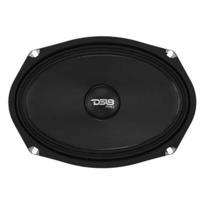 DS18 PRO-SM69.4 6x9" Shallow Water-Resistant Midrange Speaker | 250W RMS | 4-Ohm