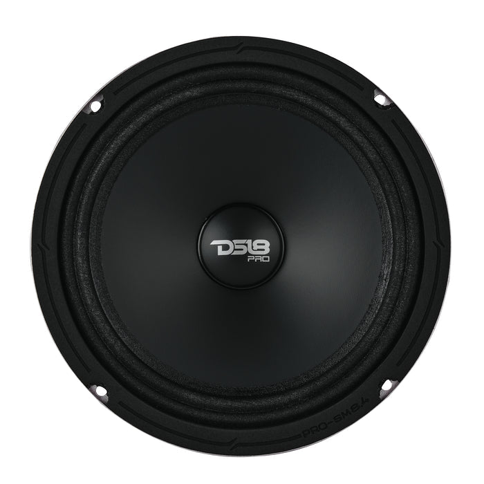 DS18 PRO-SM8.4 8" Shallow Water-Resistant Midrange Speaker | 250W RMS | 4-Ohm