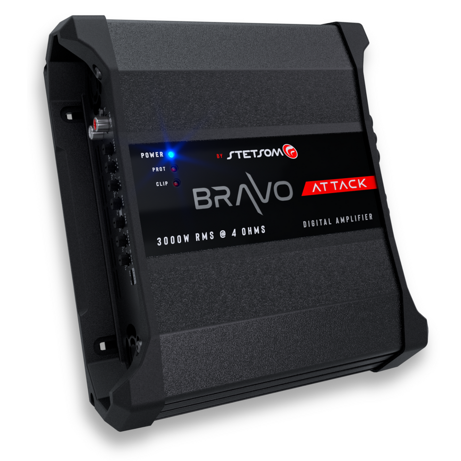 Stetsom BRAVO ATTACK 3000 4-Ohm mono amplifier