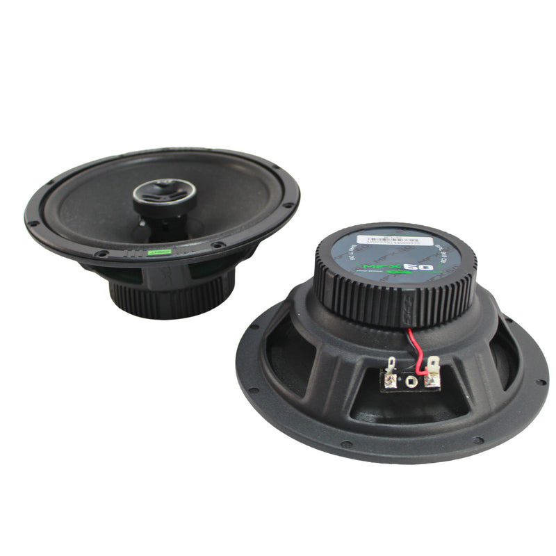 6.5" 50W RMS 4 Ohm Coaxial Speakers Deaf Bonce Machete FIGHT Series MFX-60