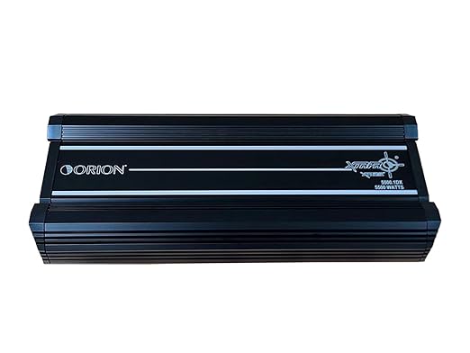 Orion XTR Series XTR5500.1DZ High Power Monoblock Class D Car Amplifier - 5500W RMS, 1-Ohm Stable, Low-Pass Crossover, Bass Boost Control