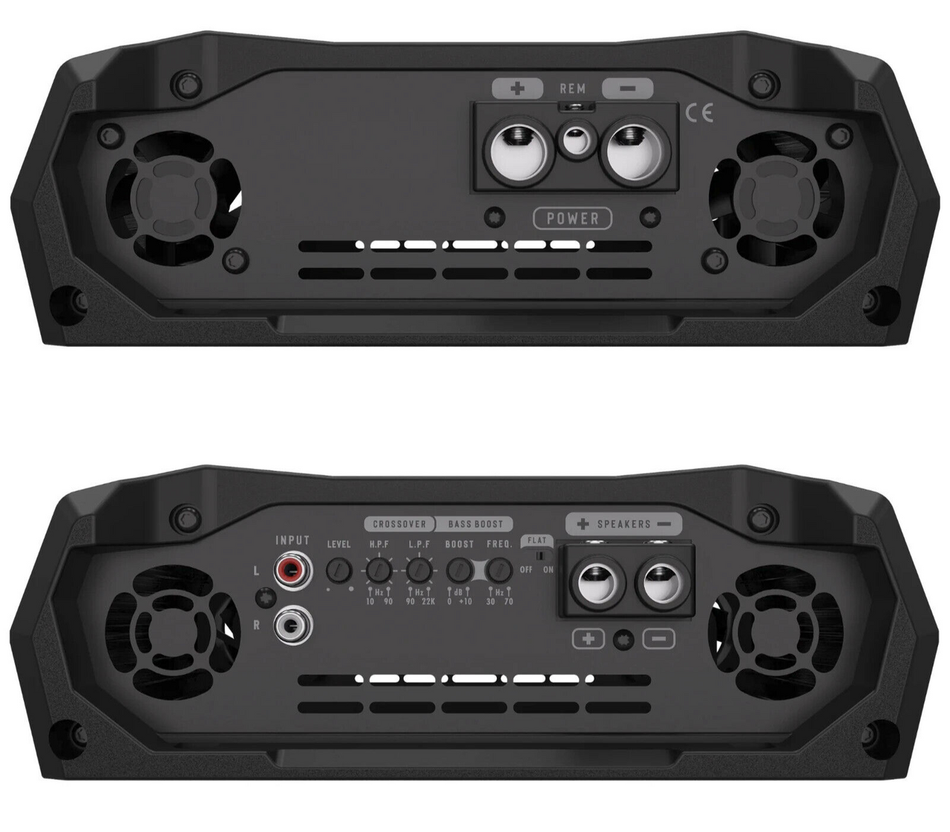 20588 Stetsom EX 3000 Black Edition Ohm Mono Car Amplifier