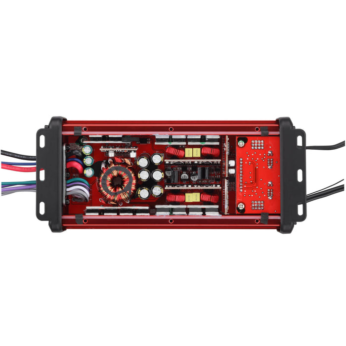 DS18 NXL-N4BT NXL 4-Channel Full-Range Class D Nano Amplifier – IP67 Waterproof Marine & Powersports with Built-In Bluetooth 5.1 Receiver | 1800W Peak