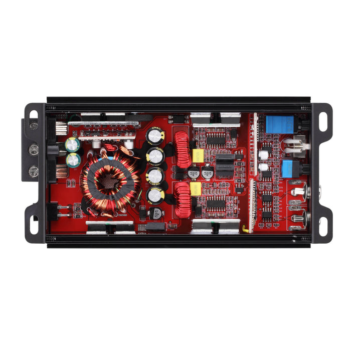 DS18 X2BT 2-Channel Ultra Compact Full-Range Amplifier with Bluetooth Connectivity – 2 x 140W RMS Class D High-Efficiency Car Audio Amp