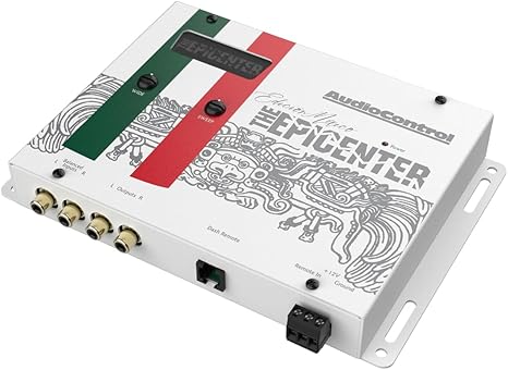 AudioControl EPICENTER Bass Restoration Processor, Car Audio Bass Booster Maximizer (Epicenter Mexico Edition, White)