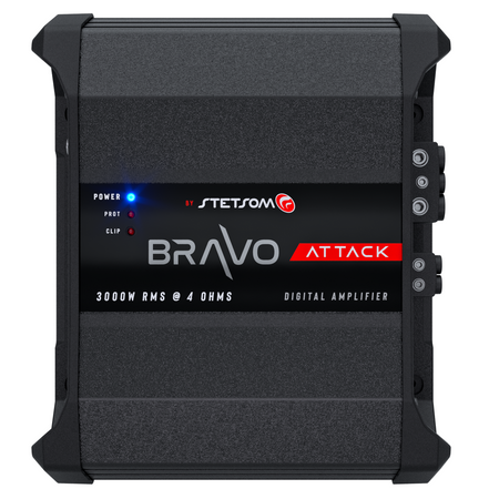 Stetsom BRAVO ATTACK 3000 4-Ohm mono amplifier - view 12
