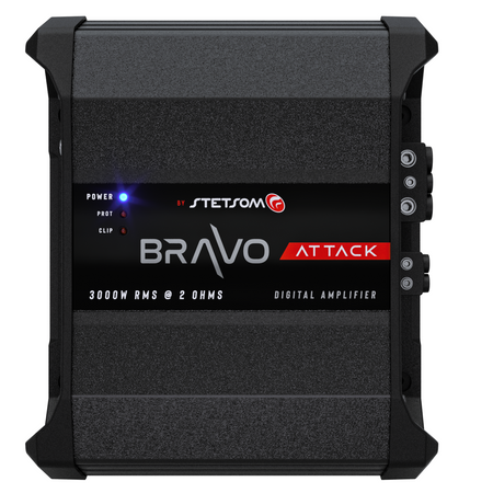 Stetsom BRAVO ATTACK 3000 4-Ohm mono amplifier - view 9