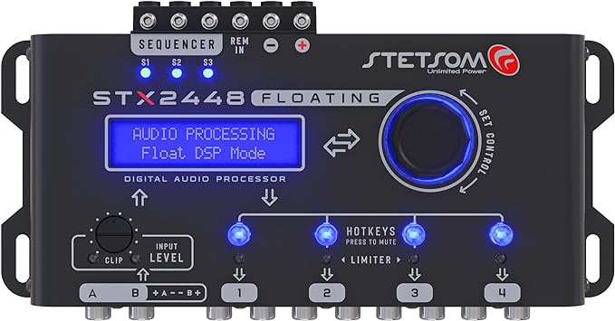STETSOM STX2448 デジタルオーディオプロセッサー 本体 値下げ可 Stetsom STX 2448 Digital Signal Processor – 4-Channel DSP – Elite